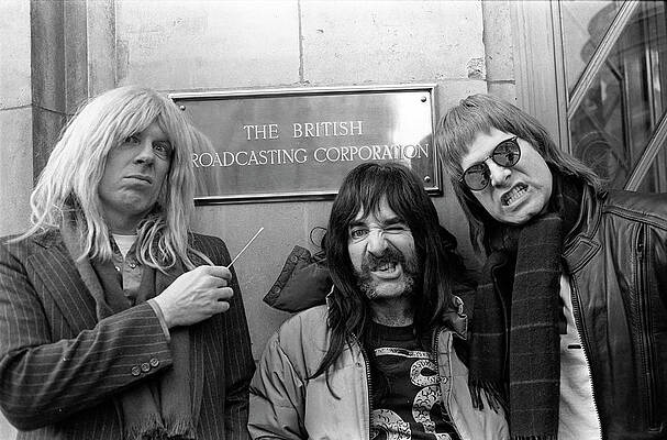Three Musicians at the BBC Wall Art