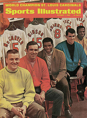 St. Louis Cardinals 1968 Team Photograph