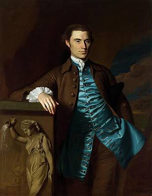 John Singleton Copley Painting - Thaddeus Burr by John Singleton Copley