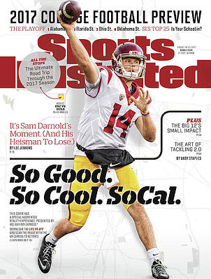 Sam Darnold Sports Illustrated Cover Photograph
