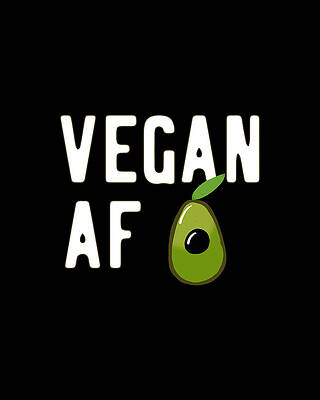 Vegan Af #1 Print