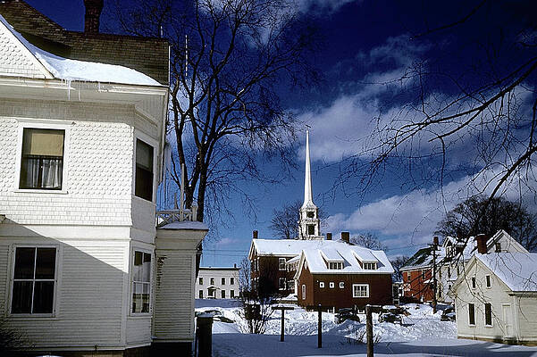 Wall Art featuring the photograph Vermont Village #1 by Michael Ochs Archives