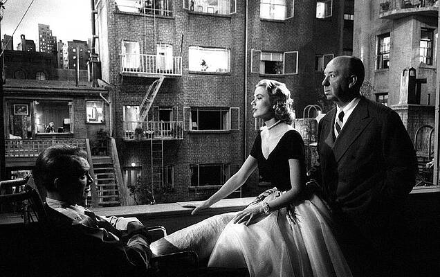 Balcony Scene with Three People Wall Art