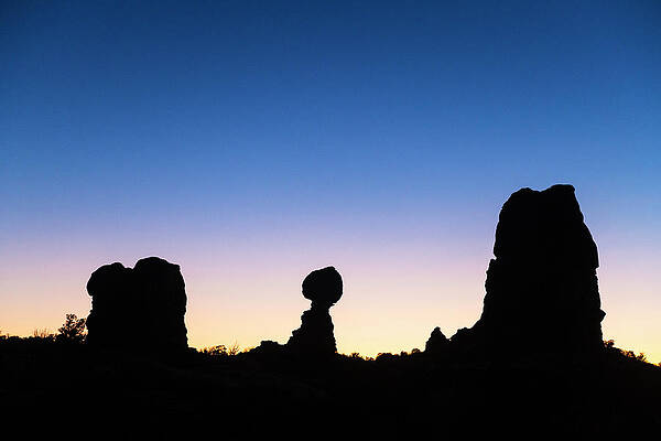 Wall Art featuring the digital art Arches National Park, Utah #11 by Jordan Banks