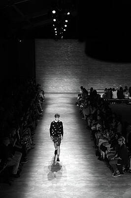 Wall Art featuring the photograph Mercedes-benz Fashion Week Spring 2015 #12 by Andrew H. Walker