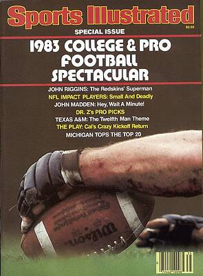 1983 College and Pro Football Special Wall Art