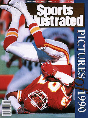 Kansas City Chiefs Wall Art featuring the photograph 1990 Pictures Of The Year Sports Illustrated Cover by Sports Illustrated