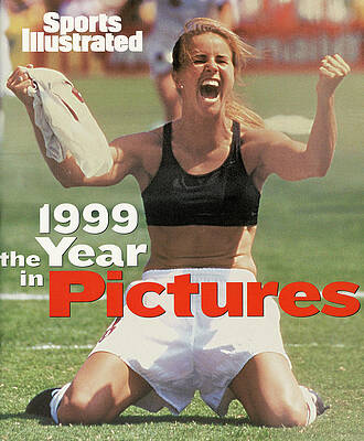 Brandi Chastain's Iconic Celebration Wall Art