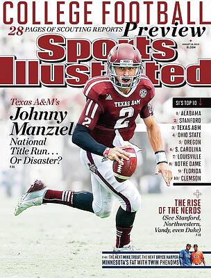 Johnny Manziel Sports Illustrated Cover Photograph