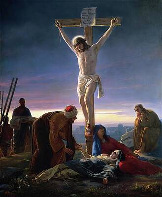 Crucifixion of Christ by Carl Bloch Wall Art