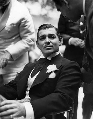 Classic Hollywood Actor in Suit Wall Art