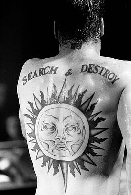 Sun Tattoo Back Design Wall Art