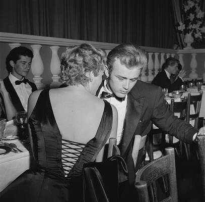 James Dean at a Glamorous Party Wall Art