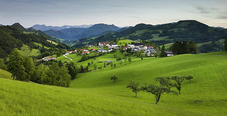 Maria Neustift, Alpine Foothills, Upper Austria, Austria #2 Print