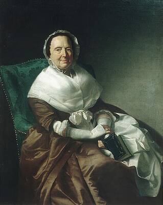 John Singleton Copley Painting - Mrs. Sylvanus Bourne by John Singleton Copley