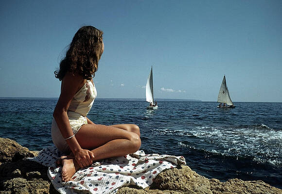 Wall Art featuring the photograph Palma Majorca Spain #2 by Michael Ochs Archives