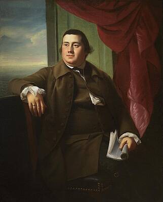 John Singleton Copley Painting - Robert Hooper by John Singleton Copley