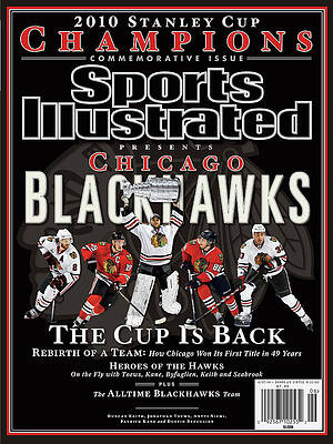 Blackhawks 2010 Stanley Cup Victory Wall Art