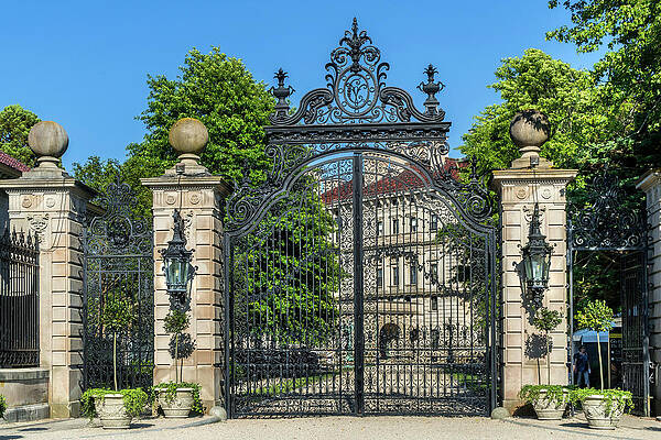 North America Wall Art featuring the digital art Breakers Mansion, Newport, Ri #3 by Laura Zeid