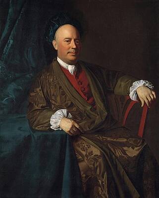 John Singleton Copley Painting - Joseph Sherburne by John Singleton Copley
