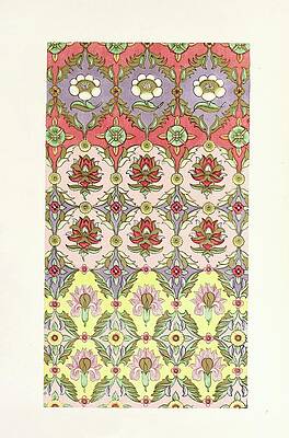 John Charles Robinson Painting - Persian Designs For Textile Fabrics by John Charles Robinson