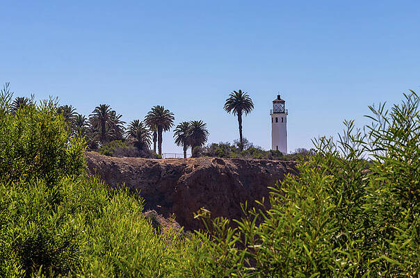 Sky Photograph - Point Vicente Lighthouse #4 by Ed Clark