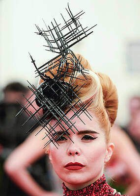 Wall Art featuring the photograph Punk Chaos To Couture Costume Institute #3 by Andrew H. Walker
