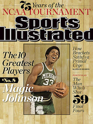 Magic Johnson Sports Illustrated Cover Photograph