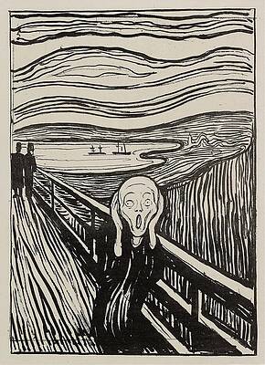 Edvard Munch's The Scream Wall Art