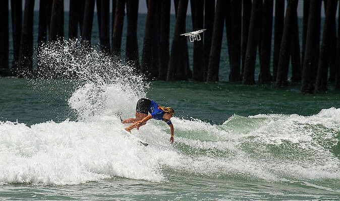 Wall Art featuring the photograph Caroline Marks #4 by Waterdancer