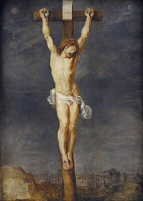 Jesus on the Cross by Rubens Wall Art