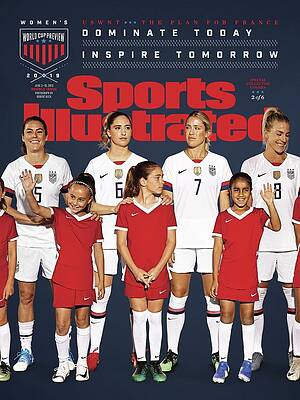 Sports Illustrated Women's World Cup Cover Photograph