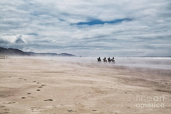 Oregon Photograph - 4 Horsemen Of Manzanita by Bruce Block