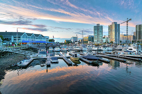 Outdoor Digital Art - Marina, Stamford, Connecticut #4 by Laura Zeid