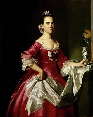 John Singleton Copley Painting - Mrs. George Watson by John Singleton Copley