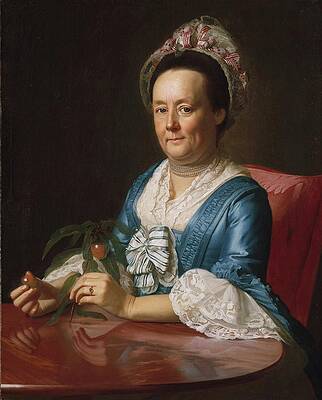 John Singleton Copley Painting - Mrs. John Winthrop by John Singleton Copley