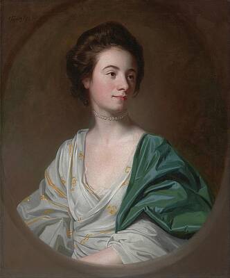John Singleton Copley Painting - Mrs. Robert Hyde by John Singleton Copley