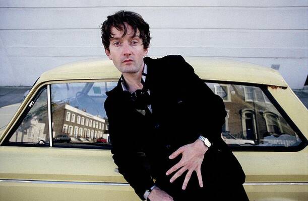 Wall Art featuring the photograph Pulp Singer Jarvis Cocker London 1991 #4 by Martyn Goodacre