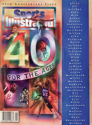 Anniversary Photograph - 40th Anniversary Issue... Sports Illustrated Cover by Sports Illustrated
