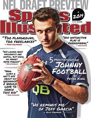 Johnny Manziel NFL Draft Cover Photograph