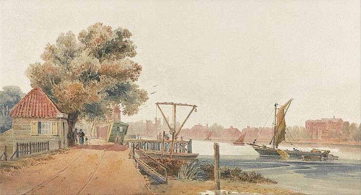 David Cox Painting - Millbank by David Cox