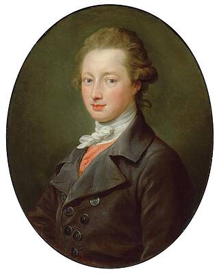Pompeo Batoni Painting - Portrait Of A Gentleman by Pompeo Batoni