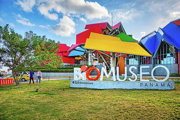 North America Wall Art featuring the digital art Biomuseo, Panama City, Panama #6 by Lumiere