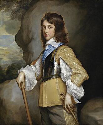 17th Century Painting - Henry, Duke Of Gloucester by Adriaen Hanneman