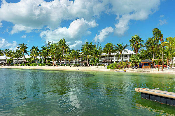 Wall Art featuring the digital art Kaibo Beach, Cayman Islands #6 by Angela Pagano