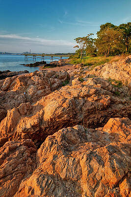 Travel Digital Art - Lighthouse Point, New Haven Ct #6 by Claudia Uripos