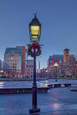 U S Wall Art featuring the digital art Washington Square Park, Nyc #6 by Lumiere