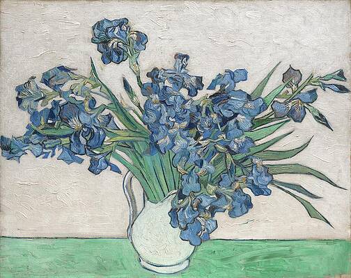 Vincent van Gogh's Irises Bouquet Wall Art