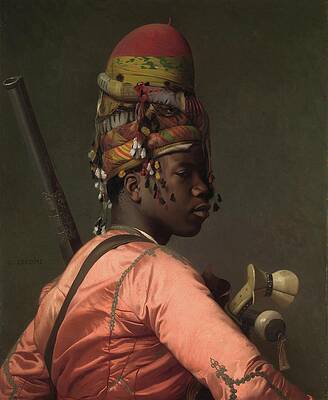 Jean Leon Gerome Painting - Bashi-bazouk by Jean-leon Gerome