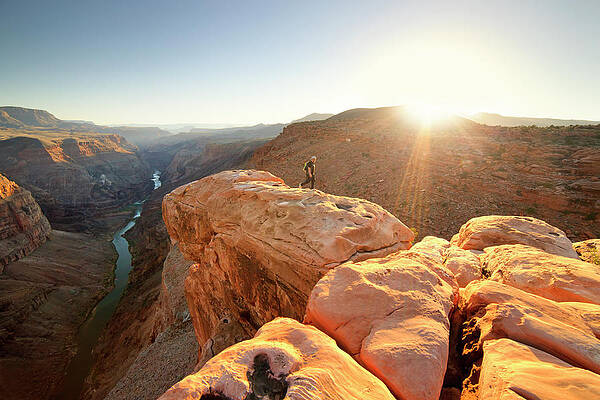 National Parks Wall Art featuring the digital art Grand Canyon, Arizona, Usa #8 by Maurizio Rellini